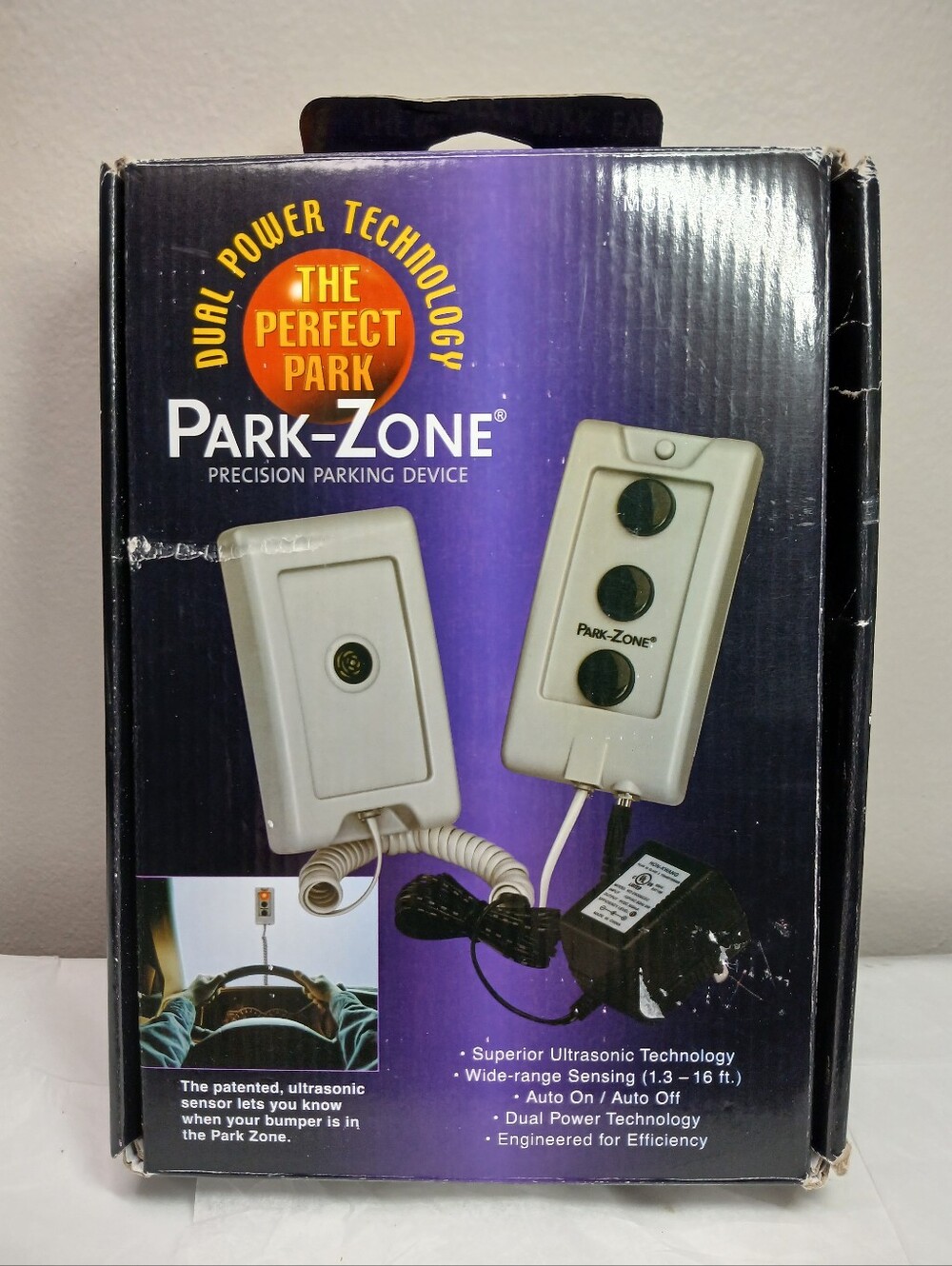 Park Zone Precision Parking Sensor - Electronic Ultrasonic Backup Aid